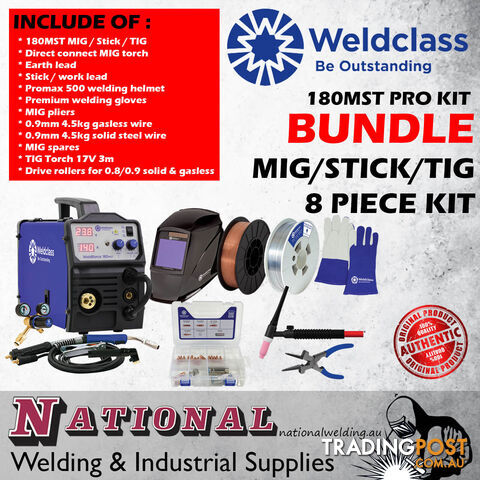 FORCE 180MST Special Edition 36-Piece Tradies Kit Weldclass WC-180MSTTK - photo 2 of 2