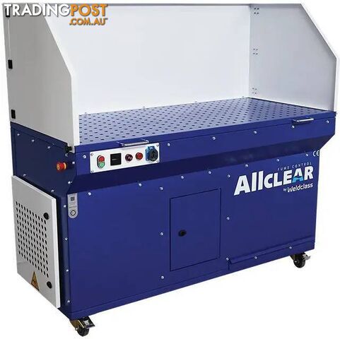 ALLCLEAR TA400 Grinding & Welding Downdraft Table With Filter 3ph/415V Weldclass...
