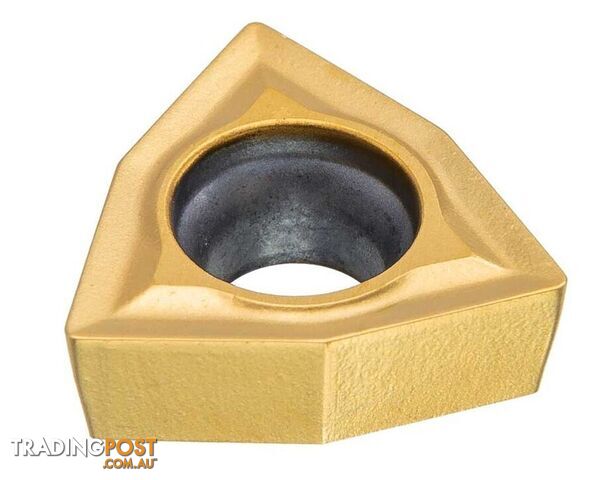 80° Trigon 6mm Carbide Turing Insert Pack of 10 Harlingen WCMT06T304