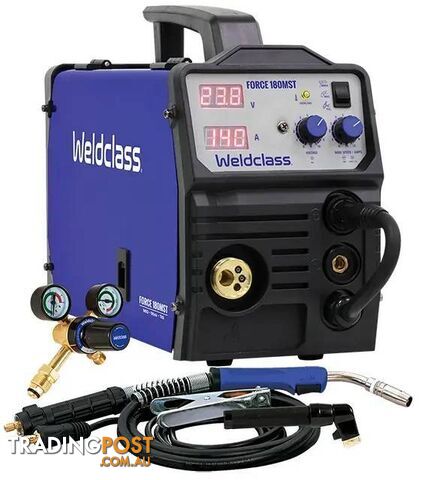 MIG / Stick / TIG Welder Weldforce 180MST Weldclass WF-06128