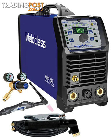 WF-201T 200A WeldForce AC/DC Pulse TIG Welder Weldclass WF-06172