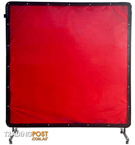 Welding Frame & Screen Kit 1800mm x 1800mm Red Elliotts WFS1818R