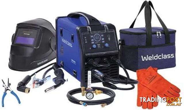 Fury 165 MPST Pulse MIG/Stick/TIG Welder Weldclass WFY165MK1