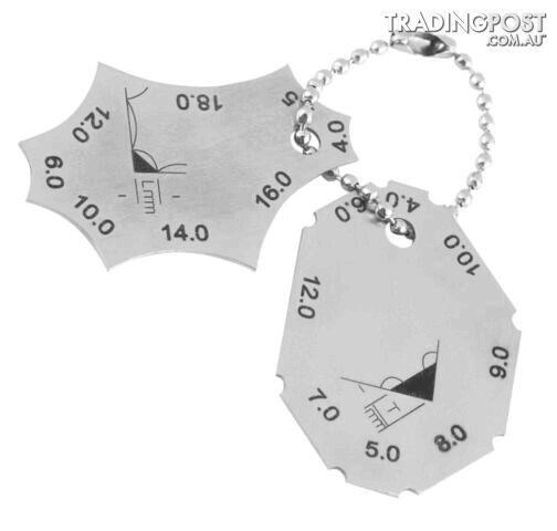 Pocket Fillet Weld Gauge WG-PF-2PCS