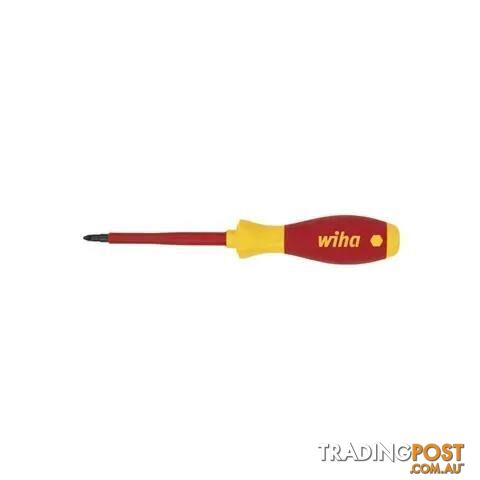 Screwdriver, Phillips PH2 x 100mm. SoftFinish VDE 1000V Insulated WIHA WH-38013