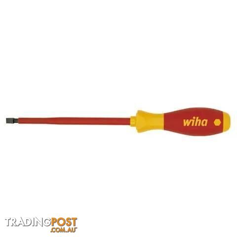 Screwdriver Slotted 3mm x 100mm, SoftFinish VDE 1000V Insulated WIHA WH-39579