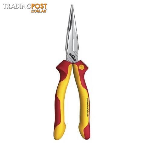 200mm Needle Nose Pliers, Professional Electricians, Straight VDE 1000V...