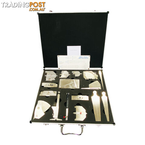 Welding Guage 16 Pieces Welding Inspection Gauges Kit WIGKIT