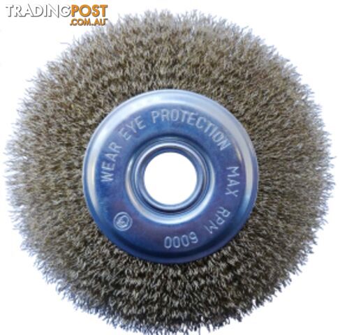 150mm x 12mm Crimped Wheel Brush