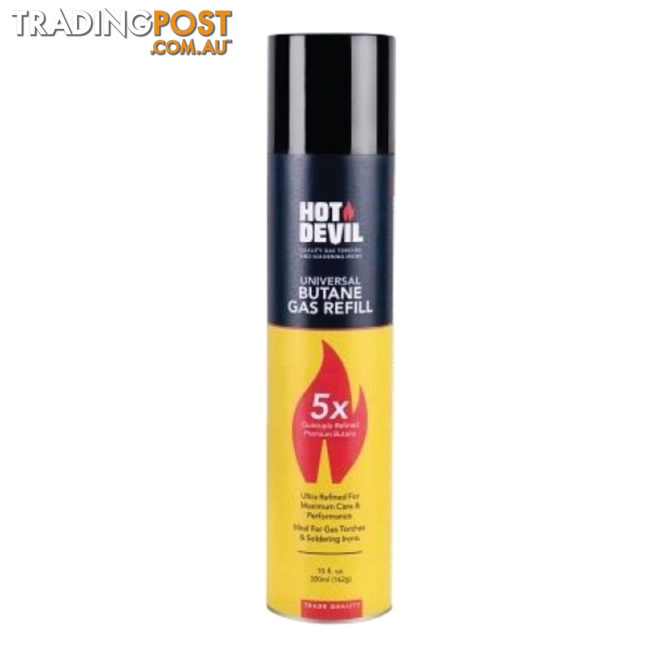 Butane Gas Refill 5x Purified Hot Devil HDGAS5