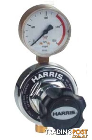 Harris Model 847 Pipeline Reg, Rear Inlet (Oxygen Type)