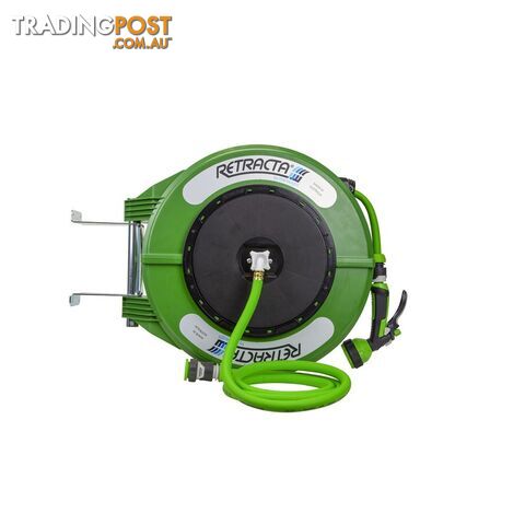 Garden Water Reel R3 1/2" x 25 Metres Green Macnaught DR425G-03