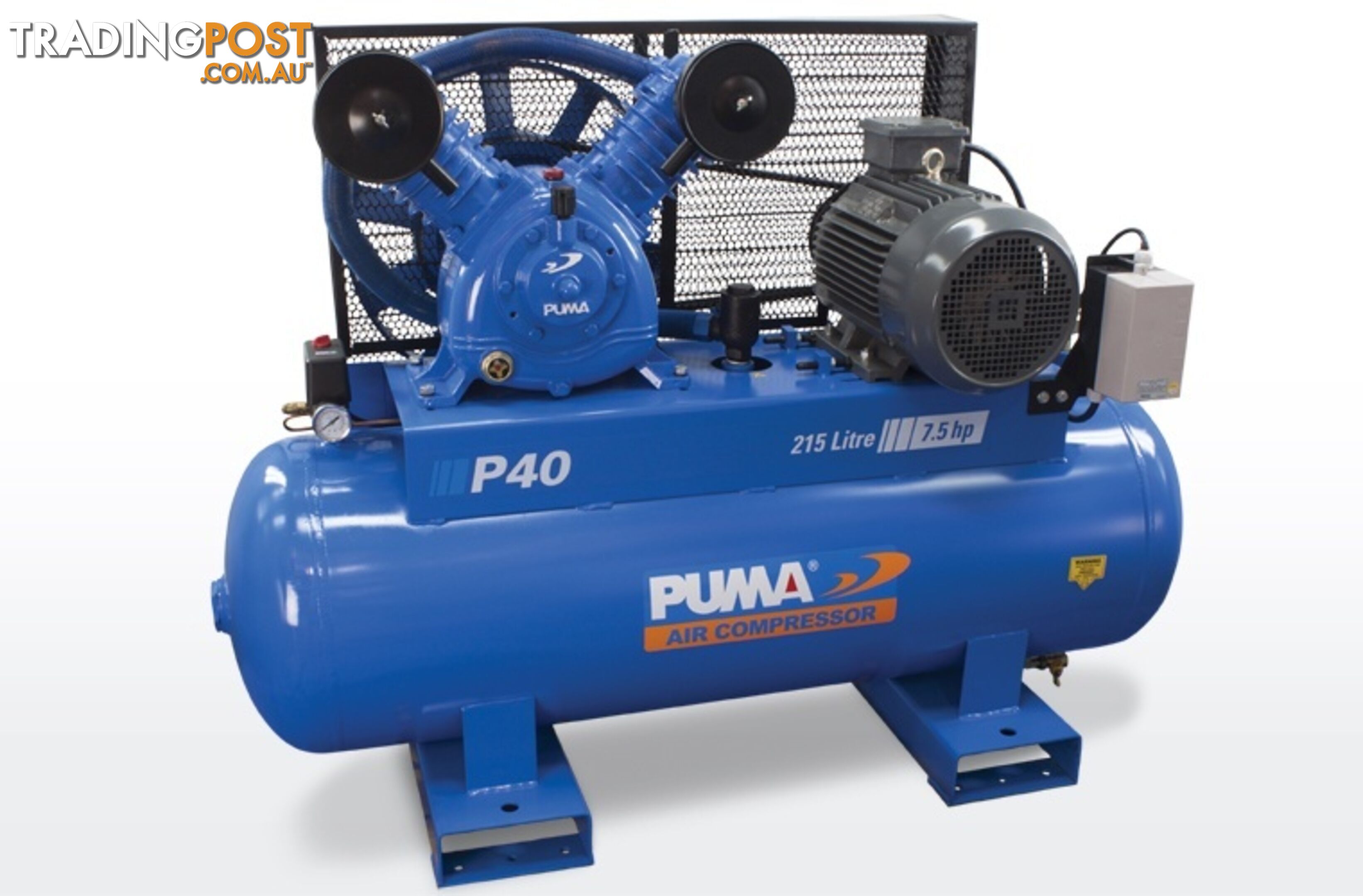 Air Compressor Dependable Performance 215 Litres Puma PU P40 415V