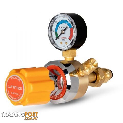 LPG/Propane Regulator Single Gauge Unimig Lpgreg