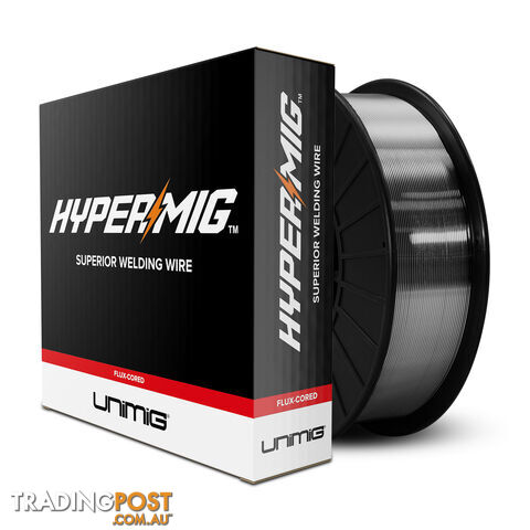 E71TGS Gasless Mig Wire Flux Cored Welding Mild Steel 0.8mm 1kg Unimig...