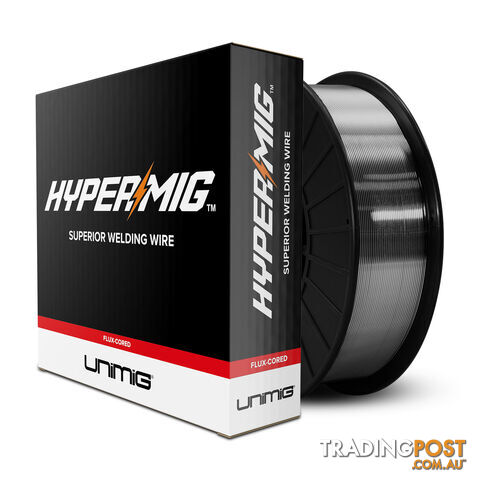 E71T-GS Gasless Mig Wire Flux Cored Welding Mild Steel 0.9mm 1kg Unimig...