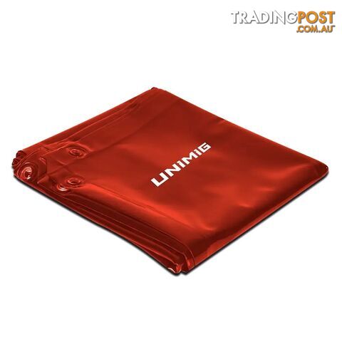 Red Welding Curtain Unimig XARWC