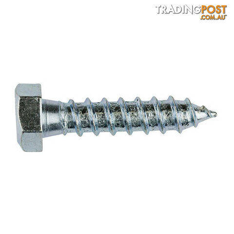 Coach Screw Hot Dipped Gal M8 Diameter X 40mm Bremick  SCSMG080404 -Pkt:50