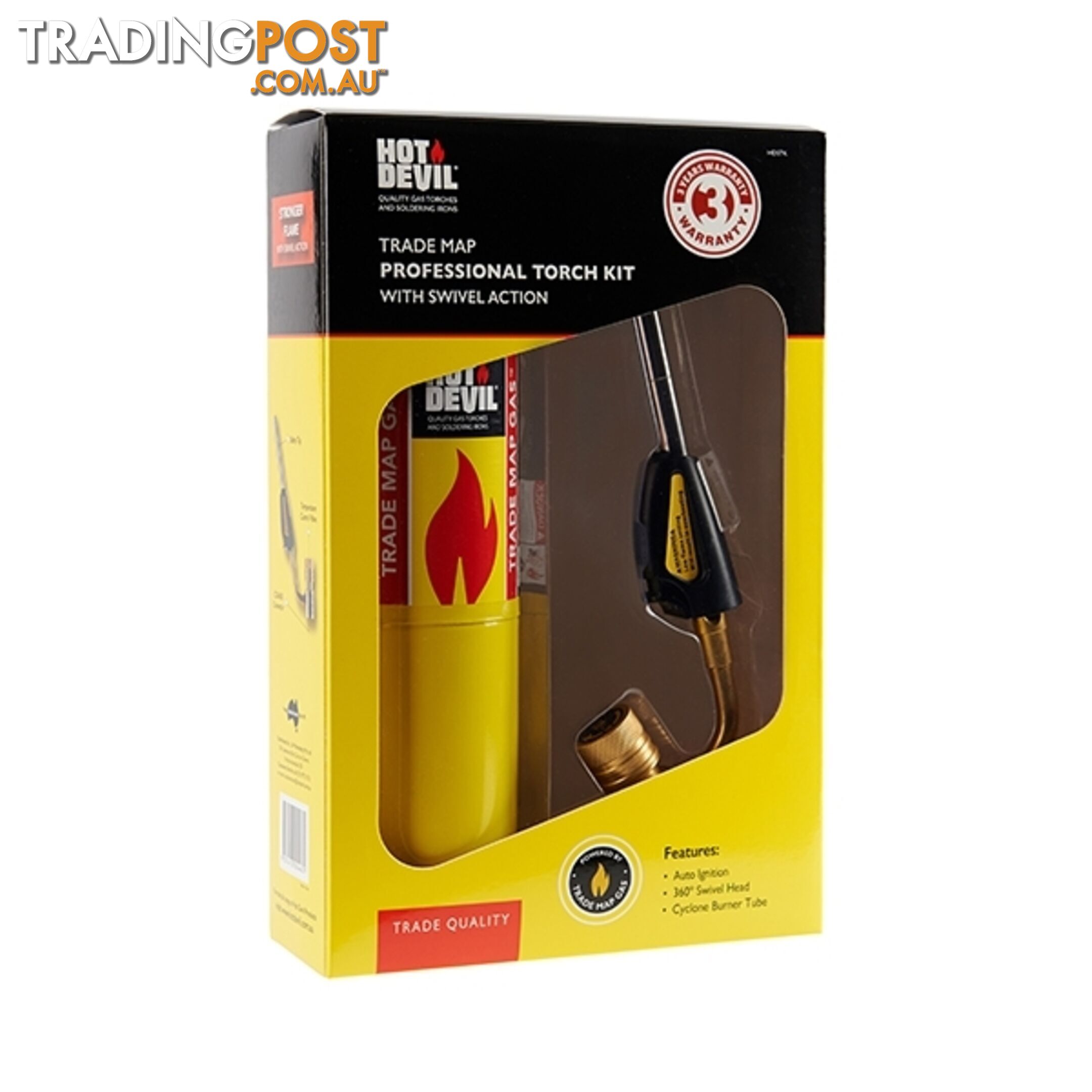 Torch Kit Professional With Swivel Head HDSTK