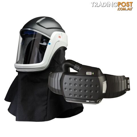 3M Versaflo Shield & Safety Helmet M-407 with Adflo PAPR 3Mâ¢ 890407