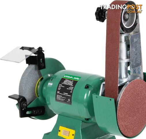 6" Industrial Grinder with Linishing Attachment 915 x 50mm Abbott & Ashby AA362W6