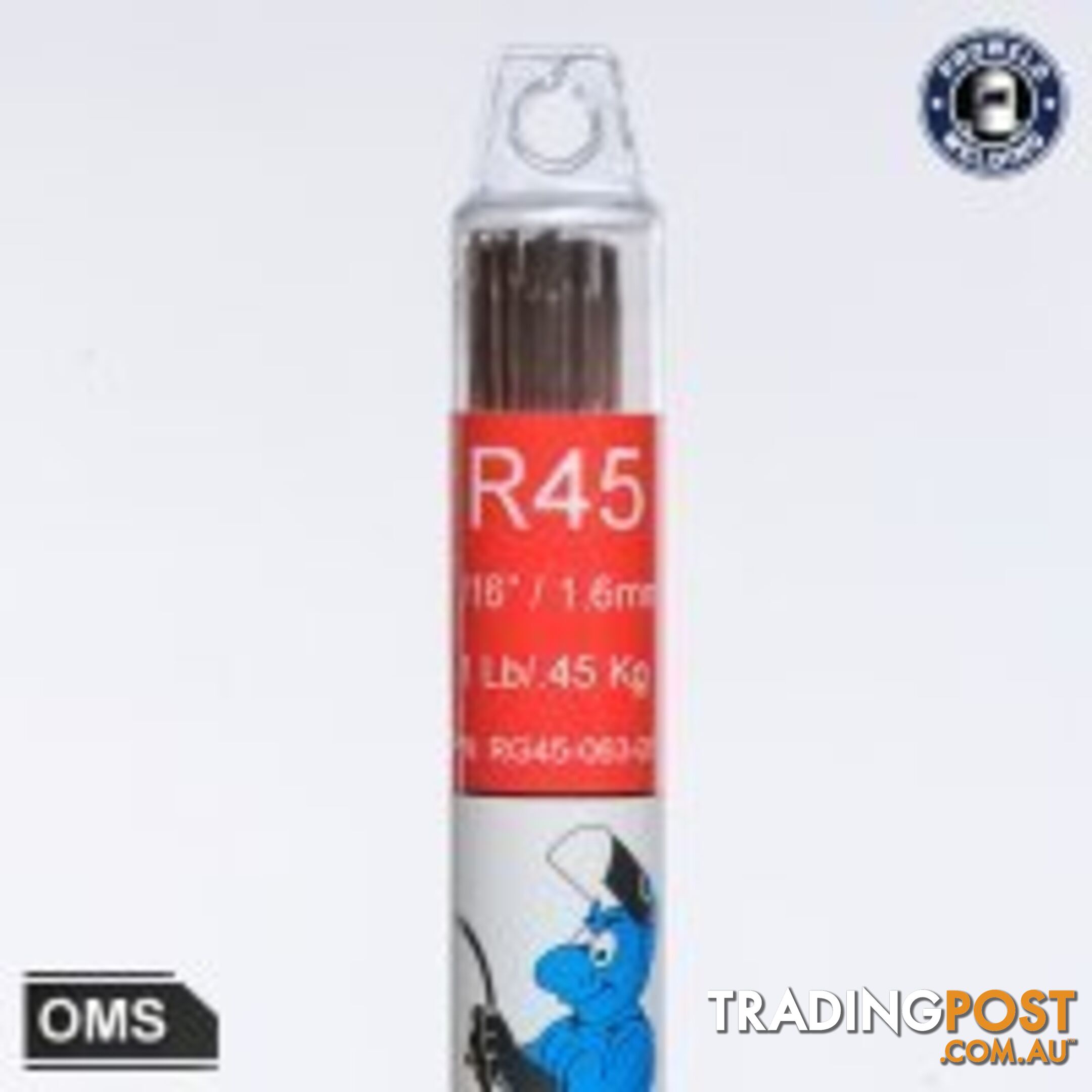 1.6mm 0.5kg Carbon Steel RG45 Oxy/Tig Rods Blue Demon OMS16M