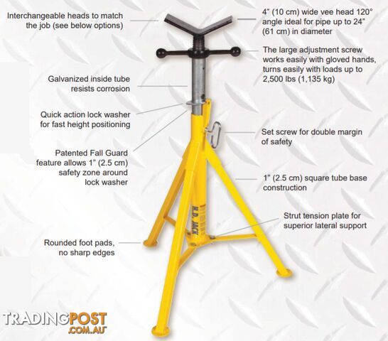 Hi Jack Heavy Duty With Vee Head 780375