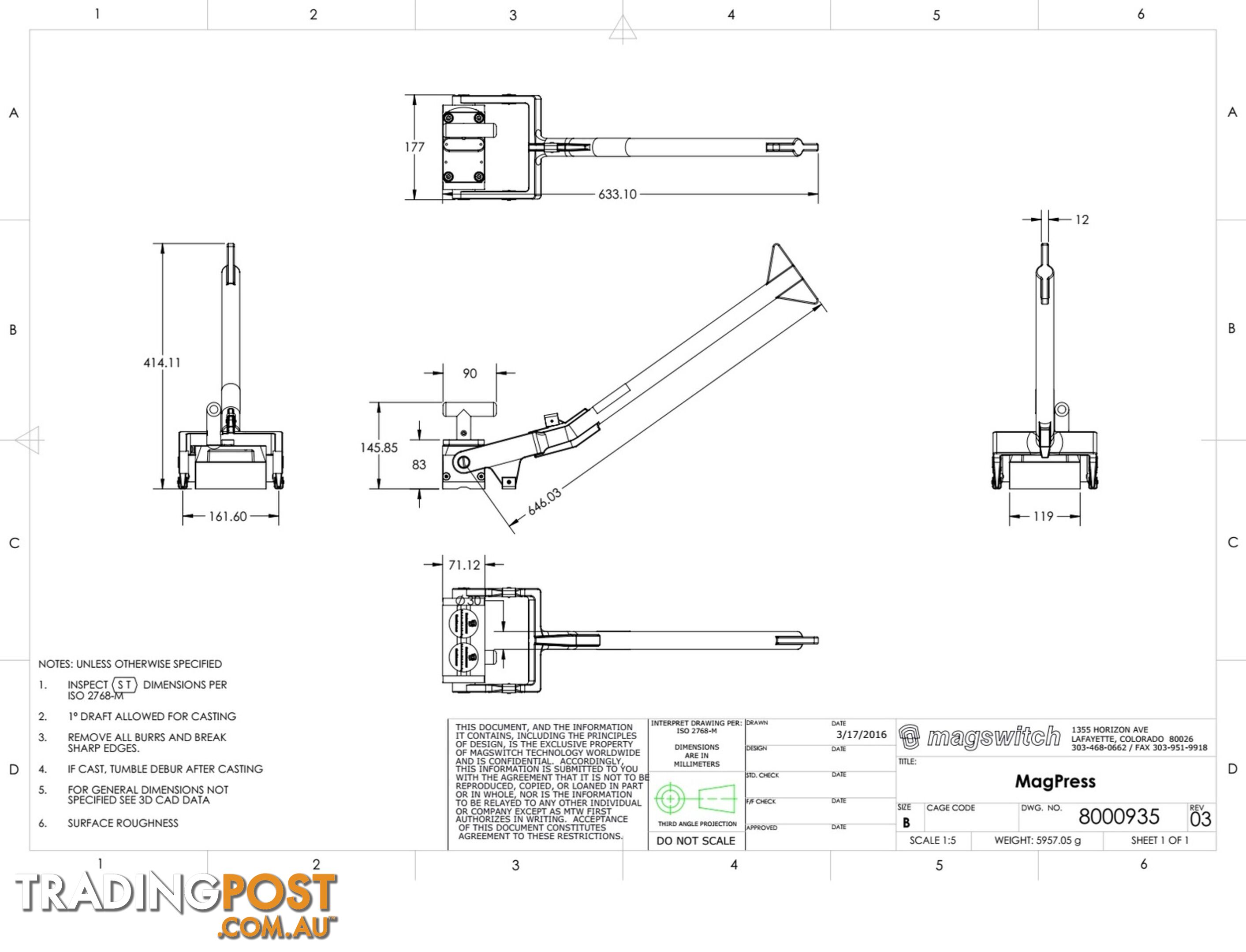 Magswitch 8100935 MagPress