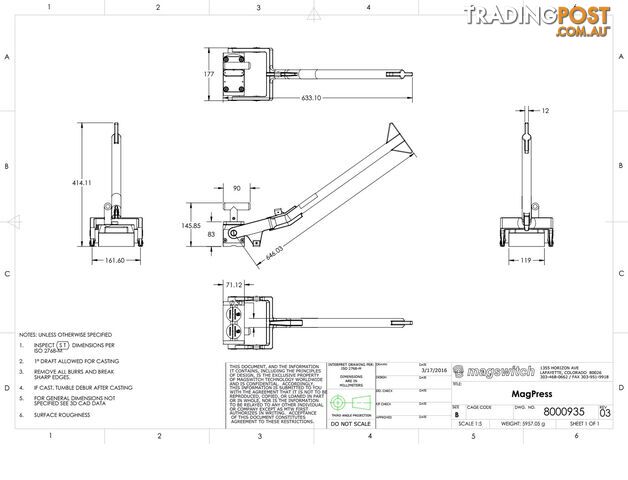 Magswitch 8100935 MagPress