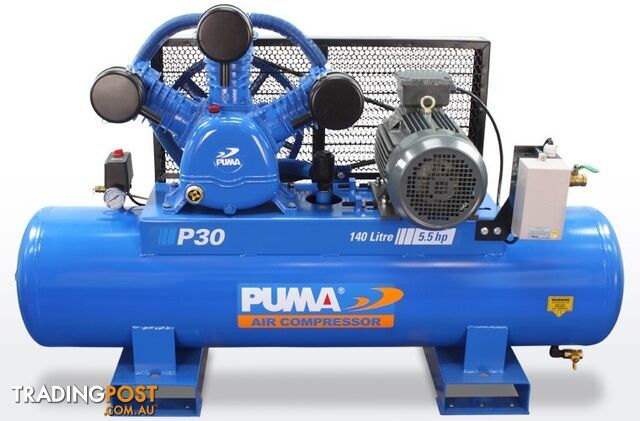 Air Compressor Dependable Performance 140 Litres Puma PU P30 415V