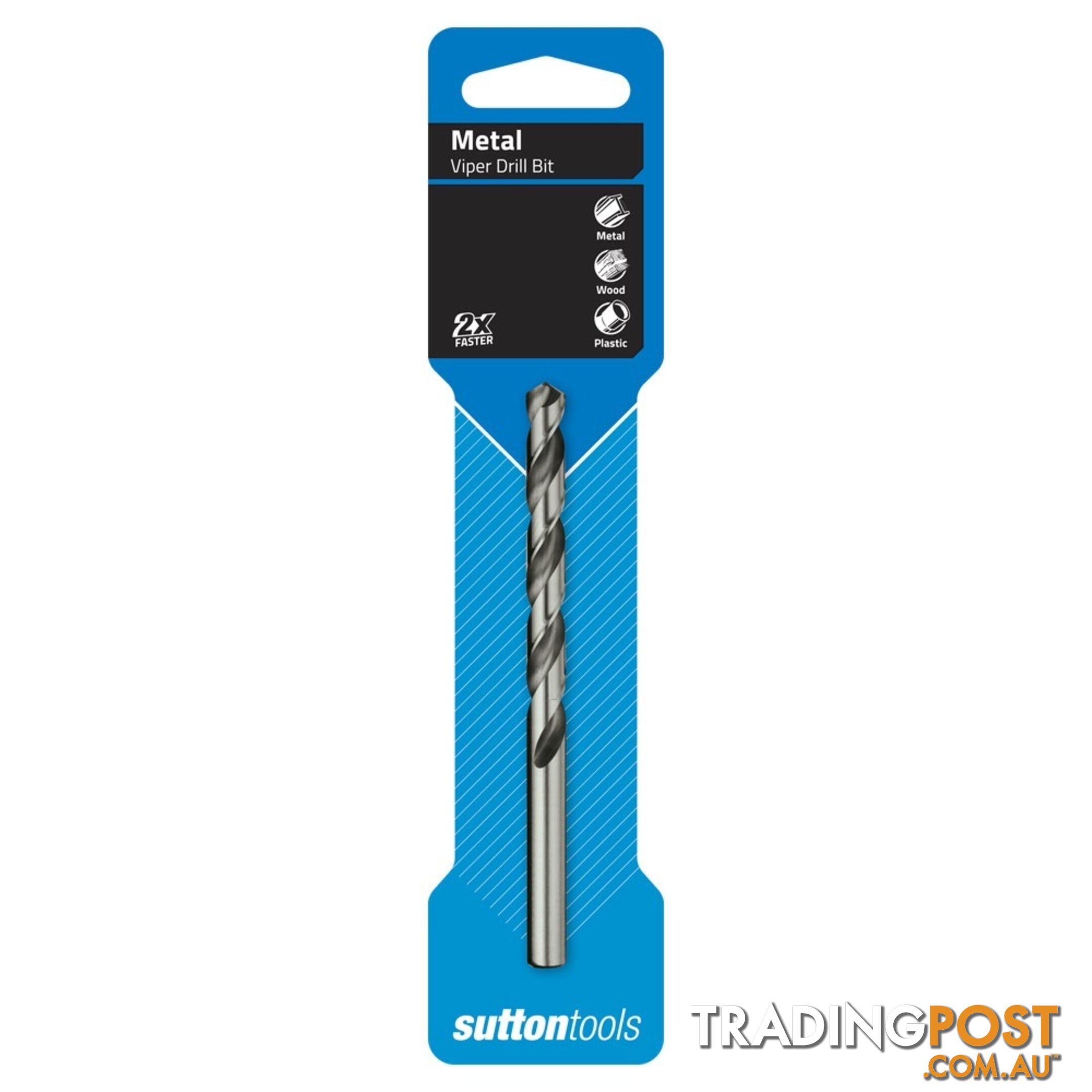 DRILL D105 7.0mm JOBBER Viper DIN338 HSS Carded Sutton Tools D1050700