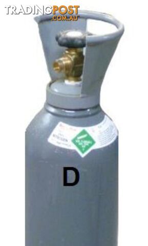 Size D Nitrogen Gas Refill (no cylinder)