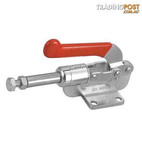 Toggle Clamp Push/Pull Flange Base Bent Handle 364kg Cap 40.9mm Reach ITM CH-36010M