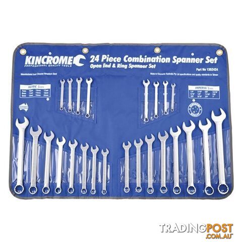 Combination Spanner Set 24 Piece 1352424