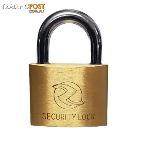 30mm Security Brass Padlock ZTPL30