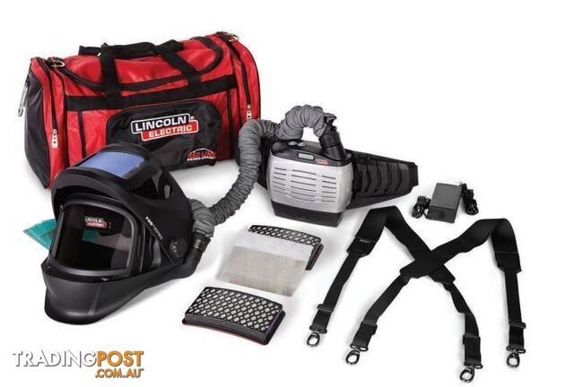 VIKING 3250D FGS Flip Front PAPR Respiratory Welding Helmet Kit K4550-2