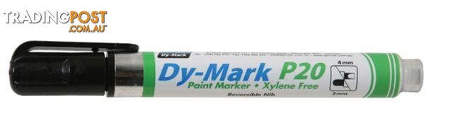 P20 Black Paint Marker DyMark 12072001 Pack of 12