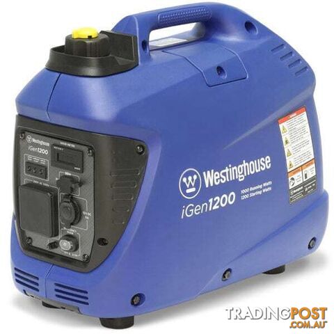 Digital Inverter Generator Portable Gas Powered 1200 W iGen1200 - photo 3 of 5