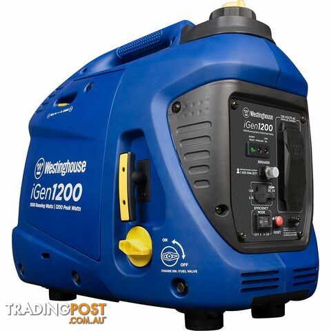 Digital Inverter Generator Portable Gas Powered 1200 W iGen1200