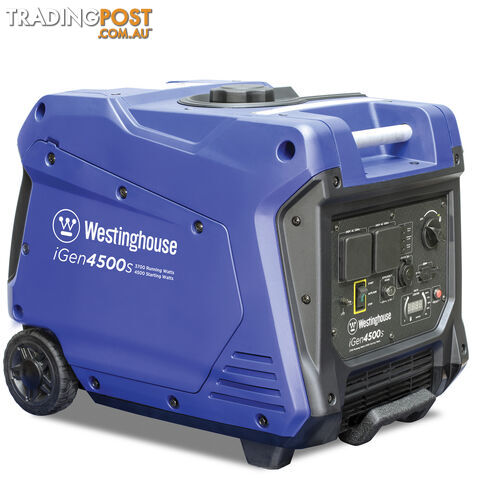 Ultra Silent Portable Generator Unleaded Petrol Powered (iGen4500S)