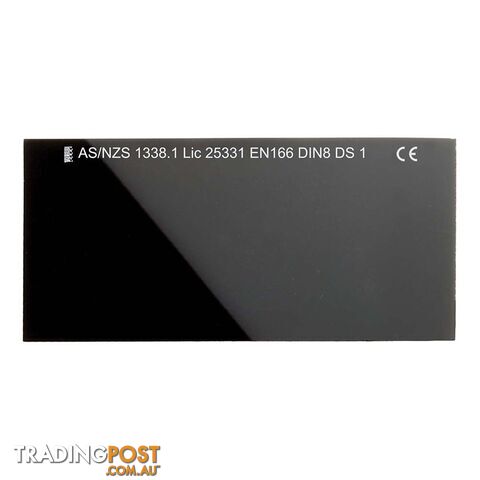Welding Lens 51mm x 108mm Shade 8 Pkt : 5
