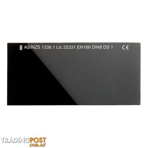 Welding Lens 51mm x 108mm Shade 8 Pkt : 5