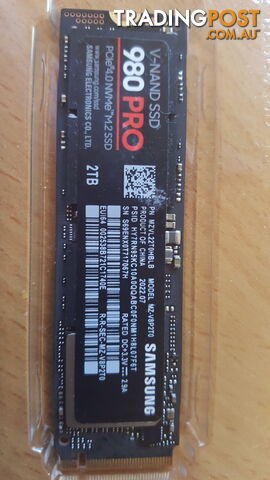 2TB NVME Samsung 980 Pro PCIe 4.0 SSD