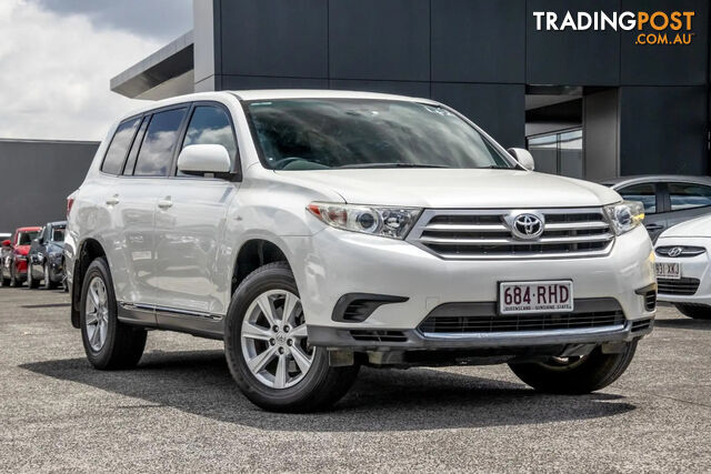 2010 TOYOTA KLUGER KX  SUV