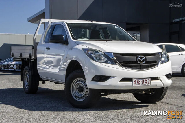 2018 MAZDA BT-50 XT  CAB CHASSIS