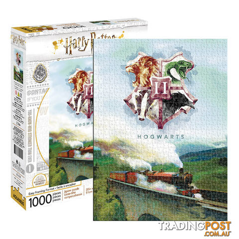Harry Potter Hogwarts Express Train 1000pc Jigsaw Puzzle - HPHET1000pcJSP - 840391134034