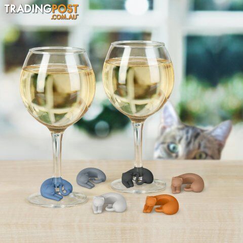 Wine Lives Kitty Wine Markers - WNL01 - 728987023866
