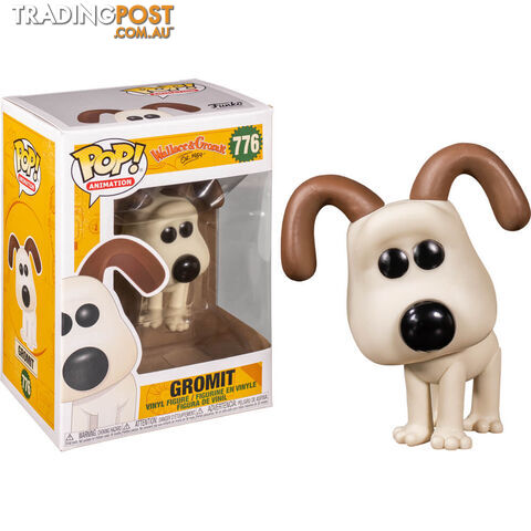 Wallace and Gromit - Gromit Pop Vinyl Figure - WAGGPVF01 - 889698476942