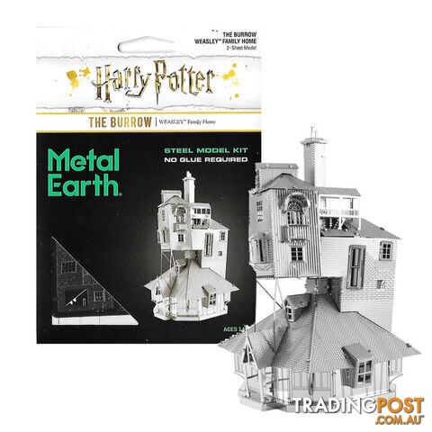 Metal Earth Harry Potter The Burrow - MEHPTB001 - 032309014471