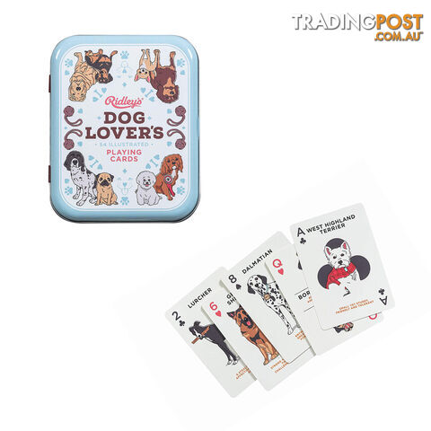 Dog Lovers Playing Cards - RDLPC001 - 5055923747100